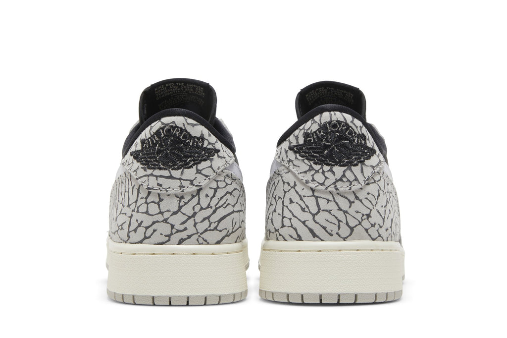[CZ0858-001] Grade School Air Jordan RETRO 1 LOW OG 'BLACK CEMENT (GS)'
