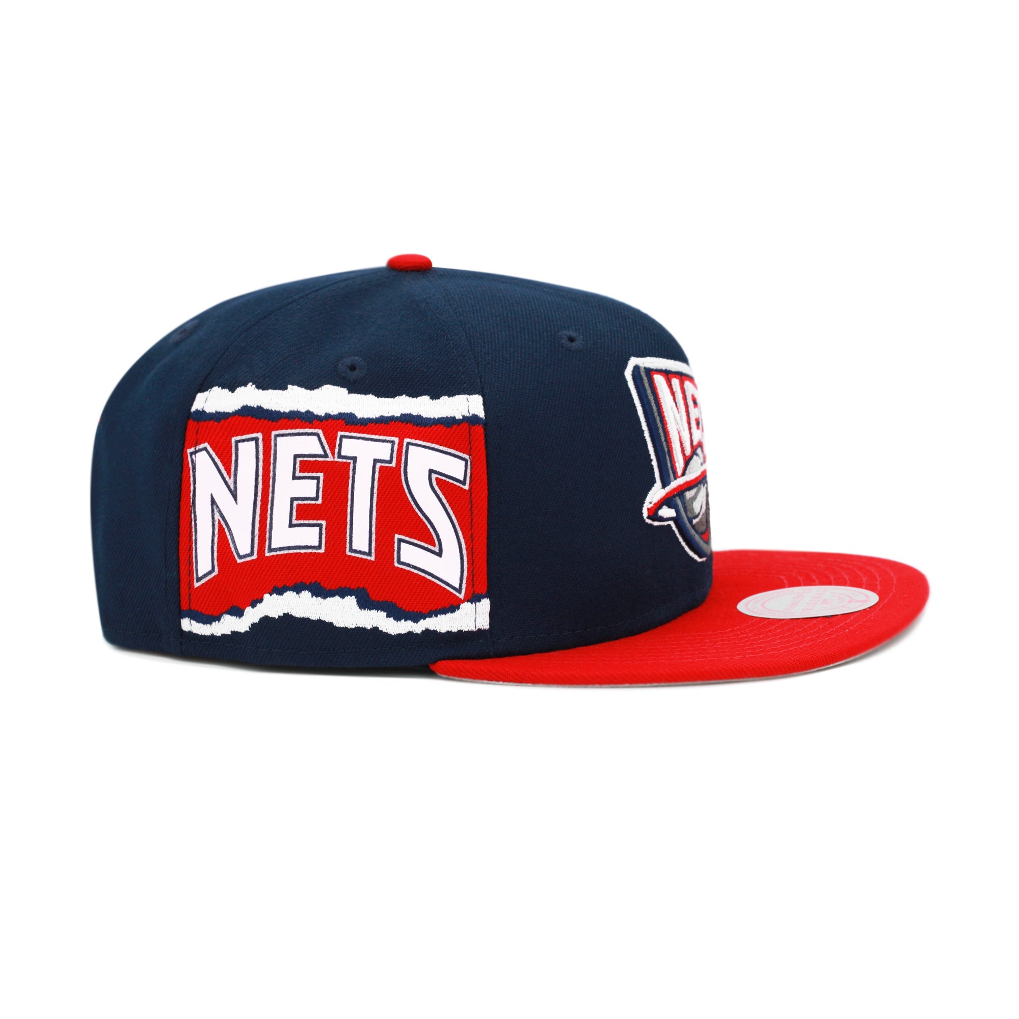 [HHSS3464-NJNYYPPPNYRD] MENS NBA NEW JERSEY NETS JUMBOTRON SNAPBACK