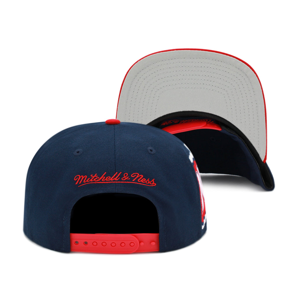 [HHSS3464-NJNYYPPPNYRD] MENS NBA NEW JERSEY NETS JUMBOTRON SNAPBACK