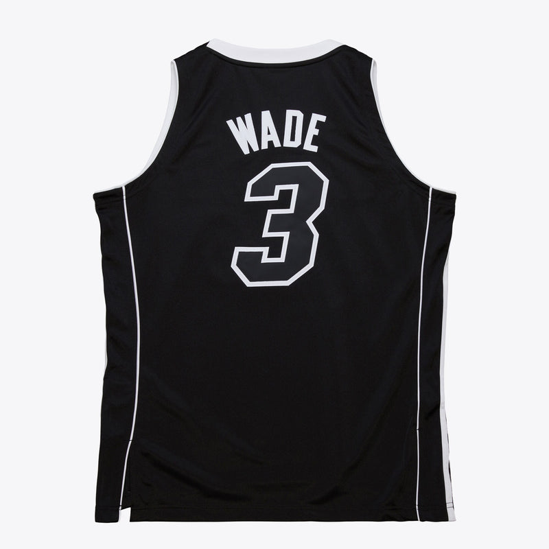 Mens Mitchell & Ness NBA DARK ALTERNATE JERSEY HEAT 2011 DWYANE WADE