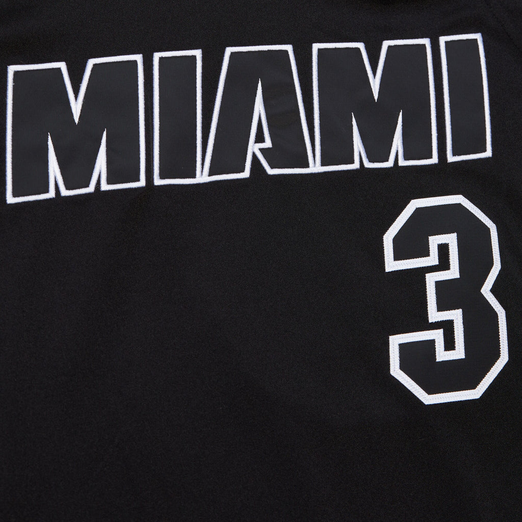 Mens Mitchell & Ness NBA DARK ALTERNATE JERSEY HEAT 2011 DWYANE WADE