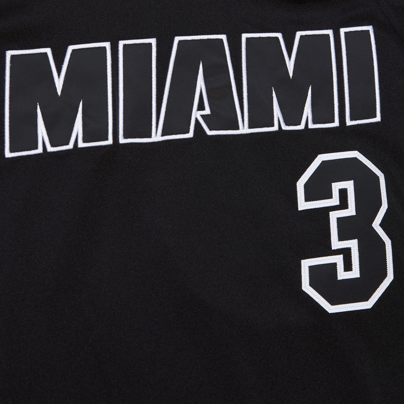 Mens Mitchell & Ness NBA DARK ALTERNATE JERSEY HEAT 2011 DWYANE WADE