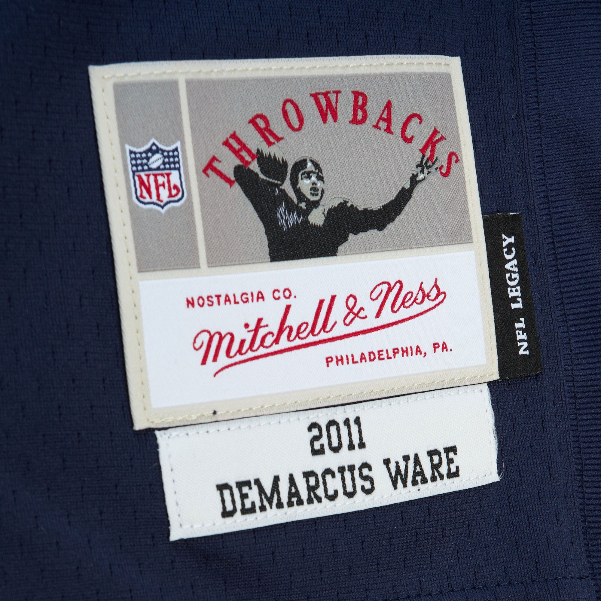 Mens Mitchell & Ness NFL DARK JERSEY COWBOYS 2011 DEMARCUS WARE