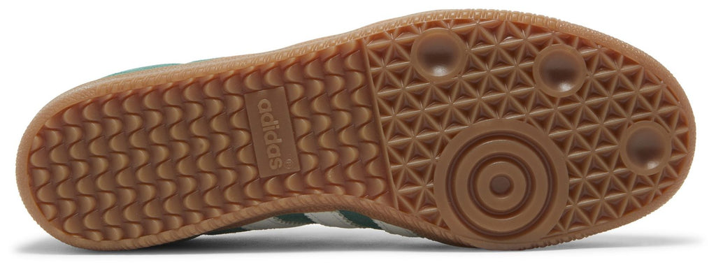 [ID2054] MENS ADIDAS SAMBA OG' COLLEGIATE GREEN GUM GREY TOE'
