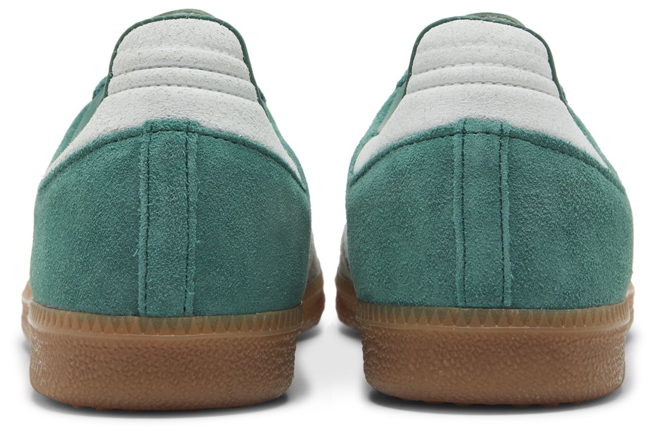 [ID2054] MENS ADIDAS SAMBA OG' COLLEGIATE GREEN GUM GREY TOE'