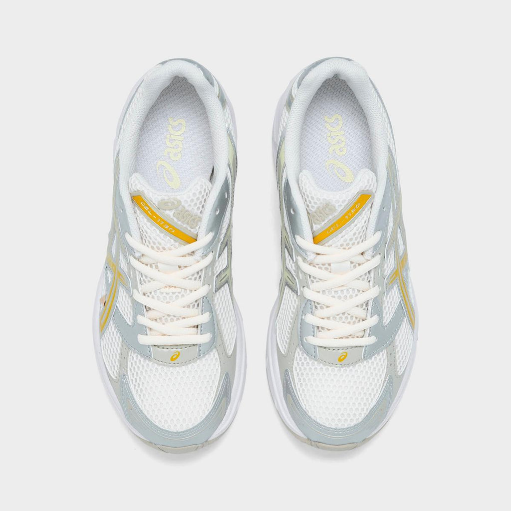 [1202A164-125] WOMENS ASICS GEL-1130 'CREAM PURE SILVER YELLOW'