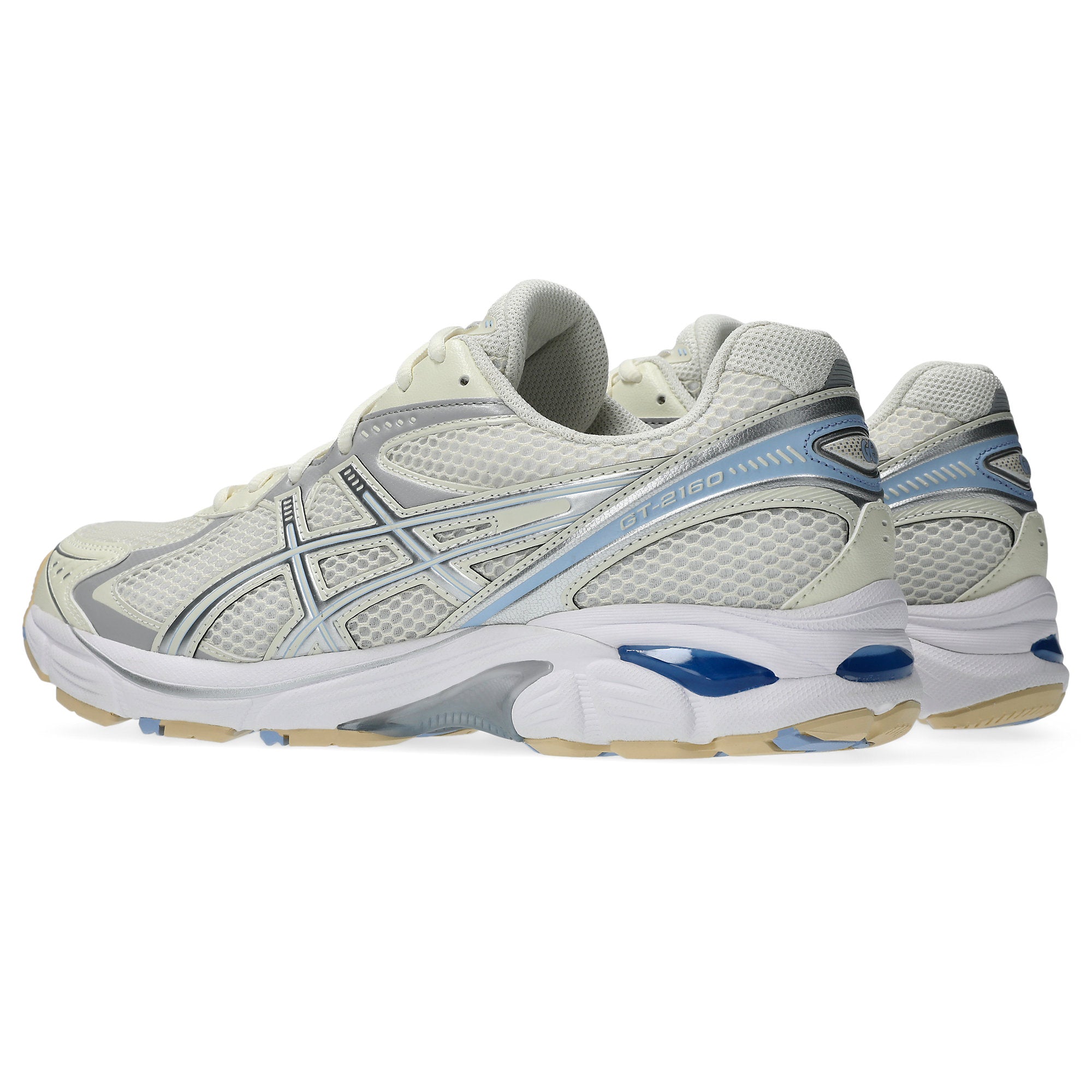 [1203A275-751] MENS ASICS GT-2160 'IVORY PURE SILVER BLUE'