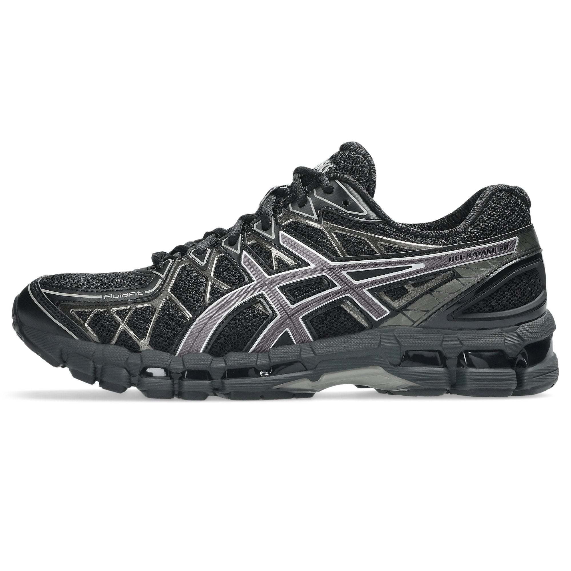 [1203A388-003] MENS ASICS GEL-KAYANO 20 'BLACK CLAY GREY'