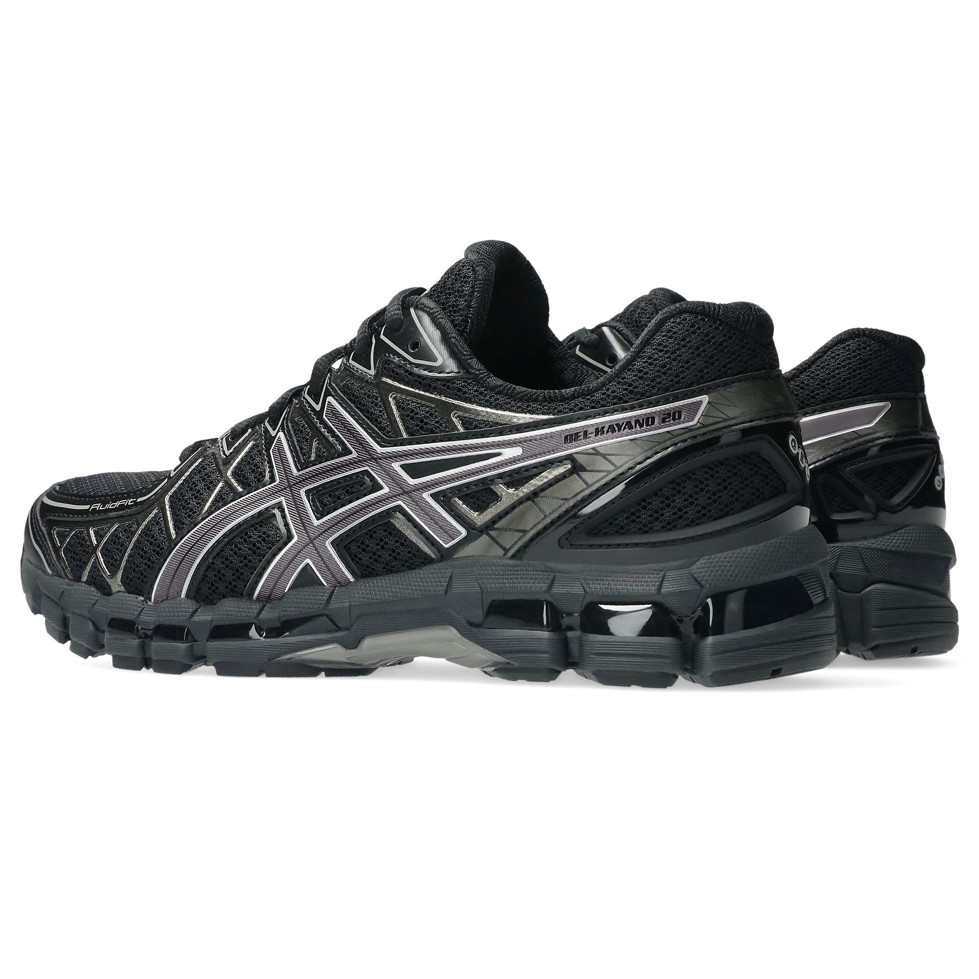 [1203A388-003] MENS ASICS GEL-KAYANO 20 'BLACK CLAY GREY'