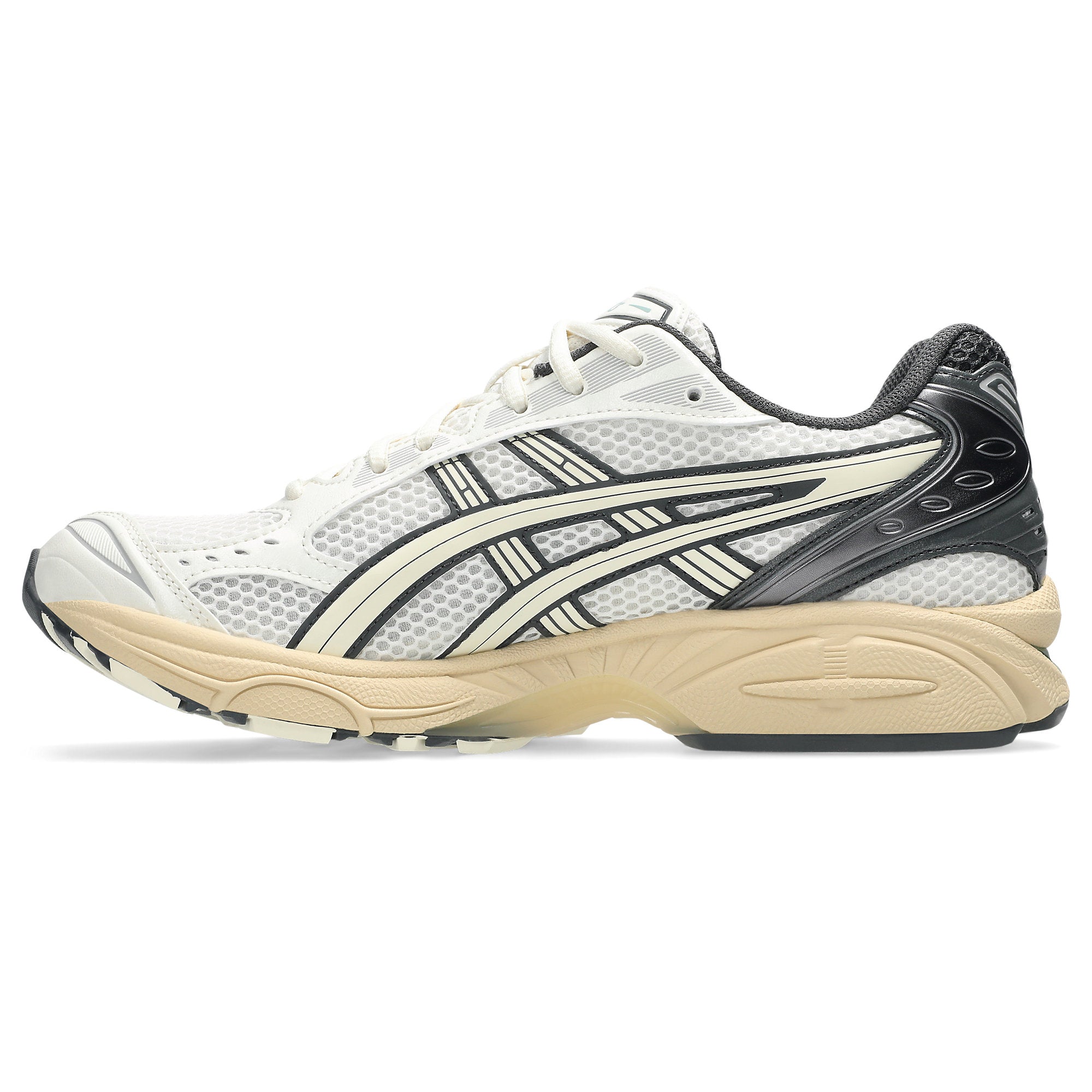 [1203A537-113] MENS ASICS GEL-KAYANO 14 'CREAM OBSIDIAN GREY'