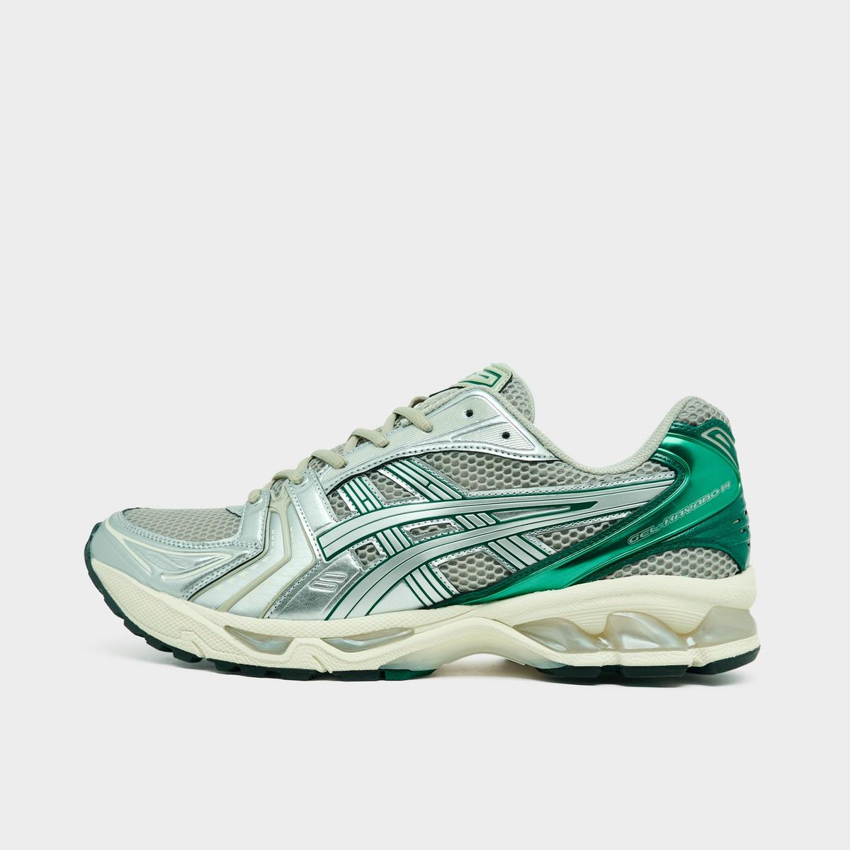 [1203A537-300] MENS ASICS GEL-KAYANO 14 'DRIED LEAF GREEN PURE SILVER'