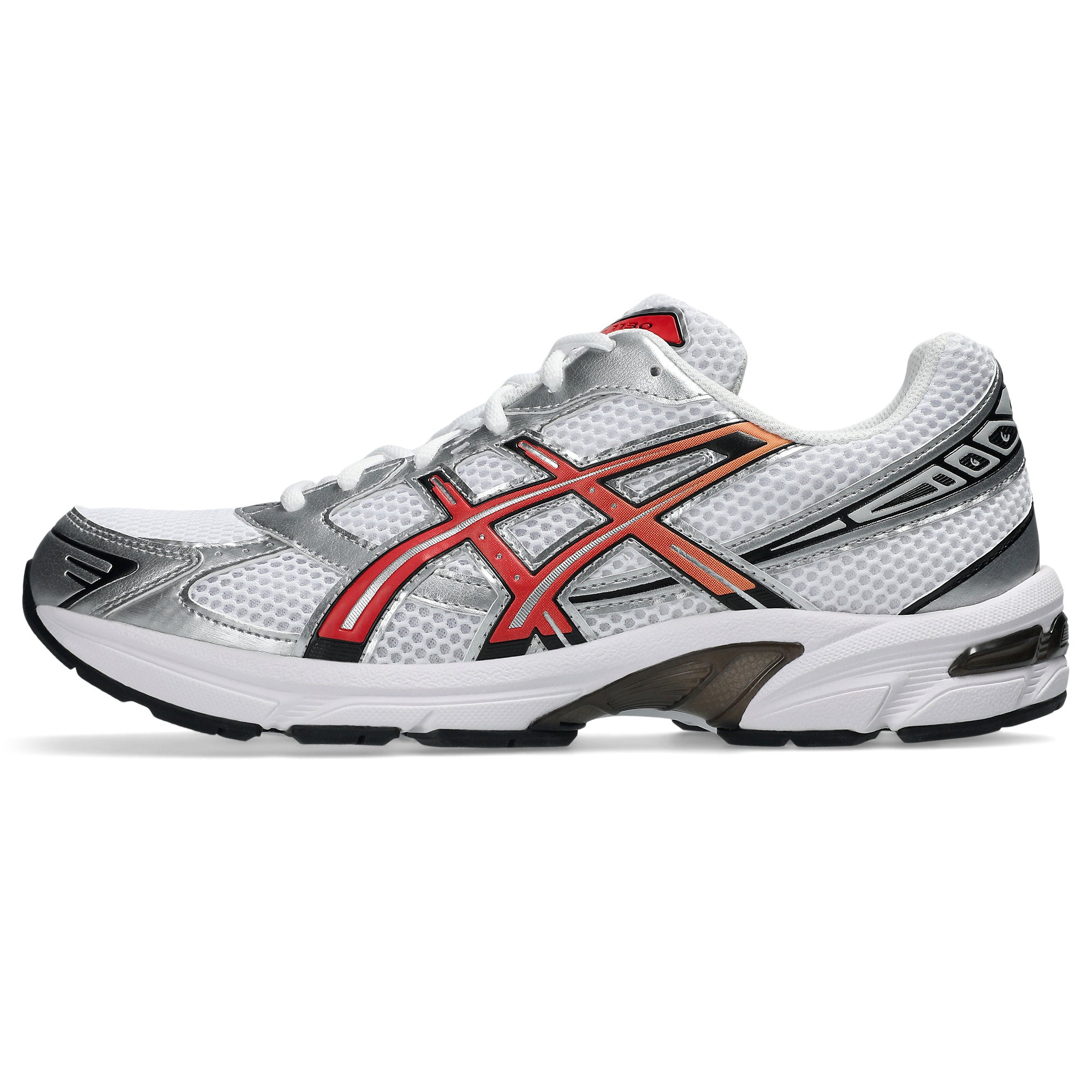 [1203A609-111] MENS ASICS GEL-1130 'WHITE RED SNAPPER'