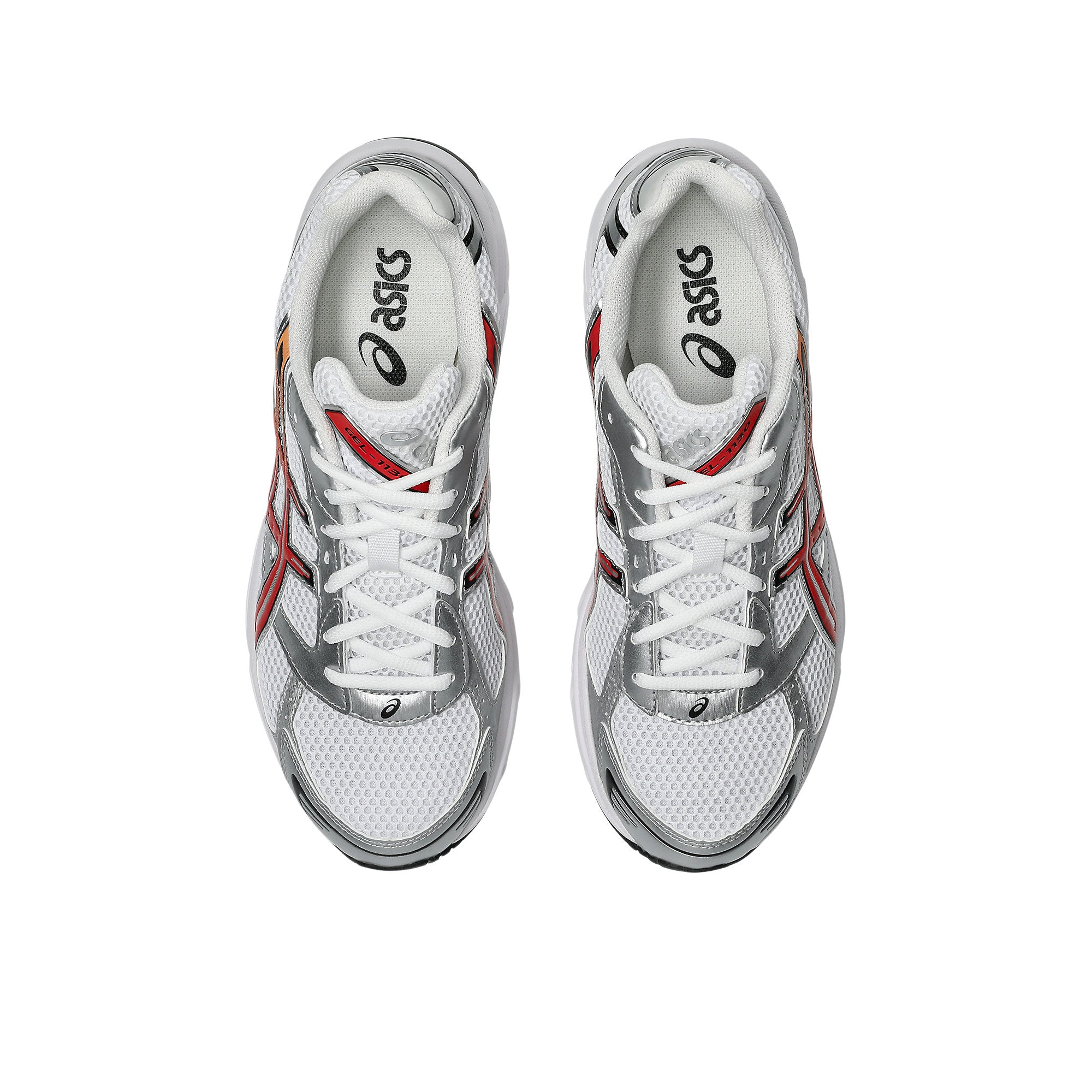 [1203A609-111] MENS ASICS GEL-1130 'WHITE RED SNAPPER'