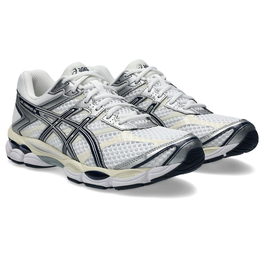 [1203A733-103] MENS ASICS GEL-CUMULUS 16 'WHITE MIDNIGHT'