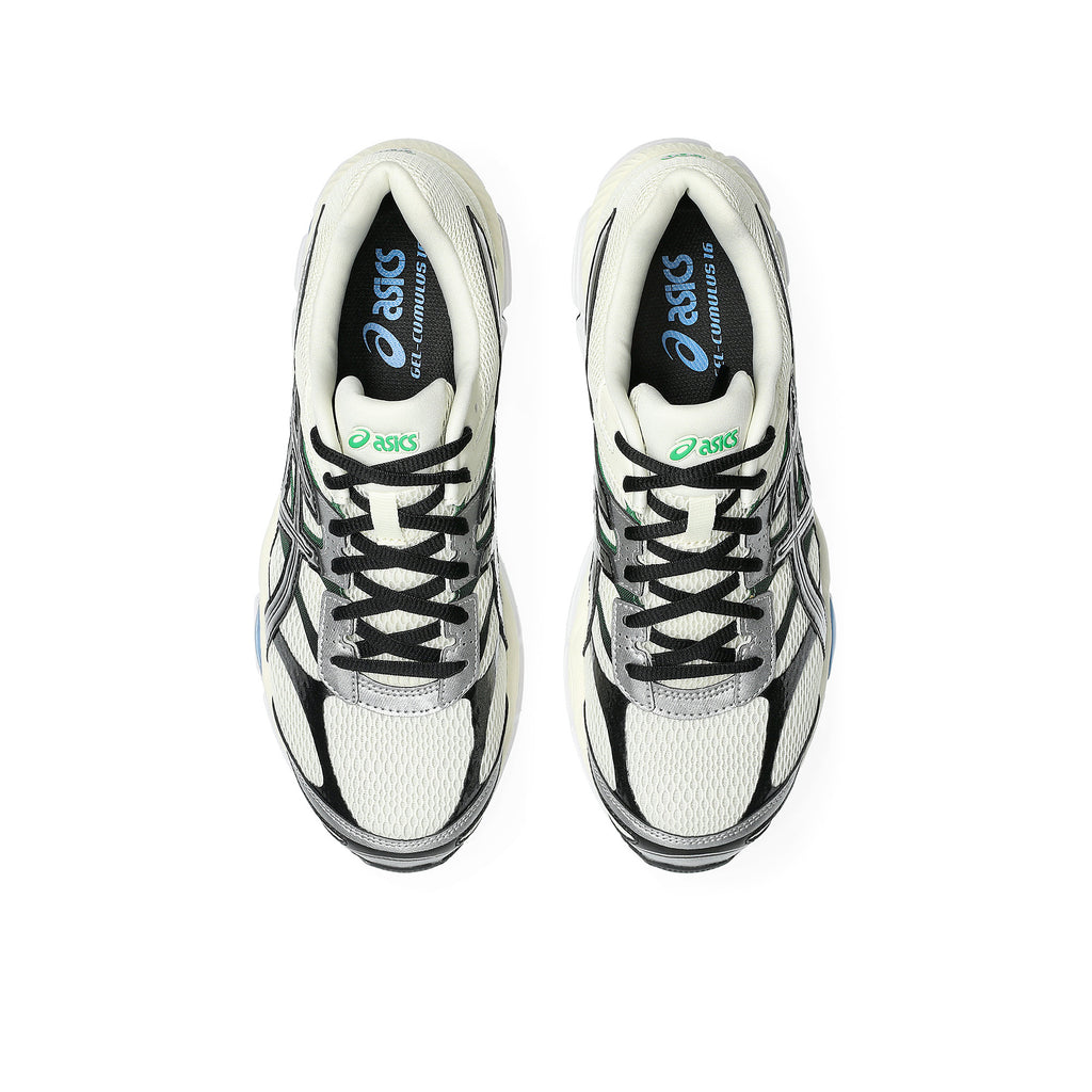 [1203A888-750] MENS ASICS GEL-CUMULUS 16 'IVORY PURE SILVER GREEN'
