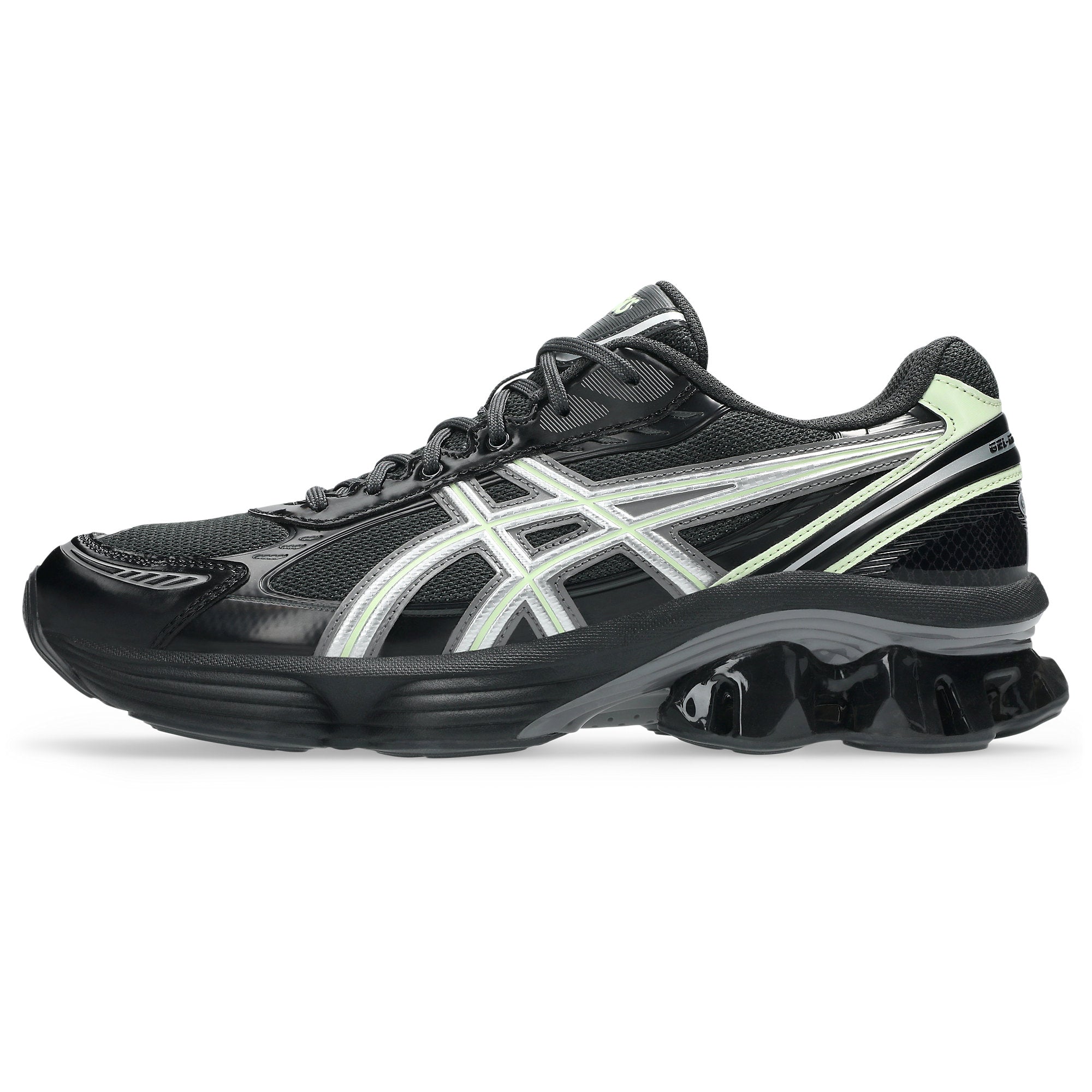 [1203A962-020] MENS ASICS GEL-KINETIC FLUENT 'GRAPHITE GREY ILLUMINATE YELLOW'