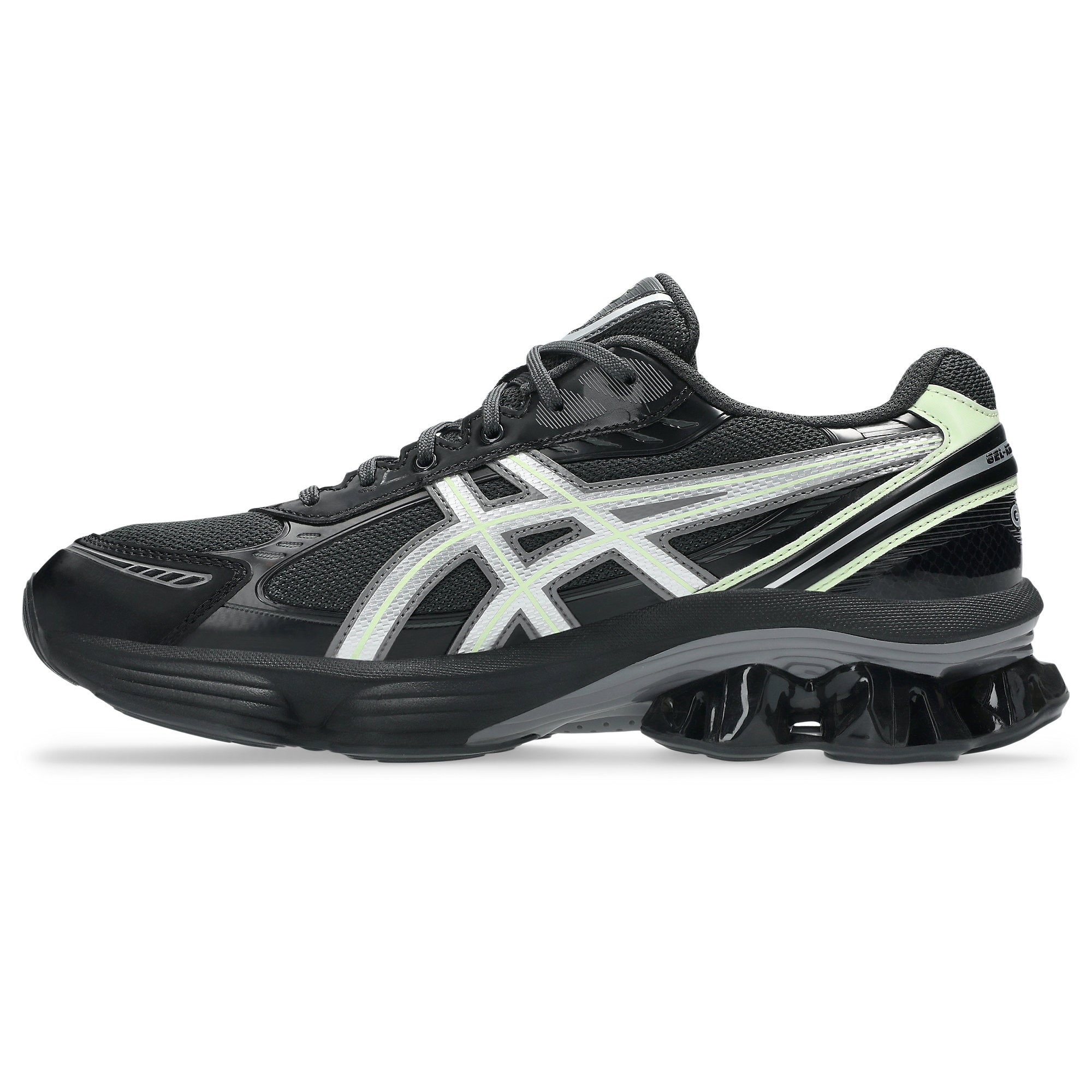 [1203A962-020] MENS ASICS GEL-KINETIC FLUENT 'GRAPHITE GREY ILLUMINATE YELLOW'