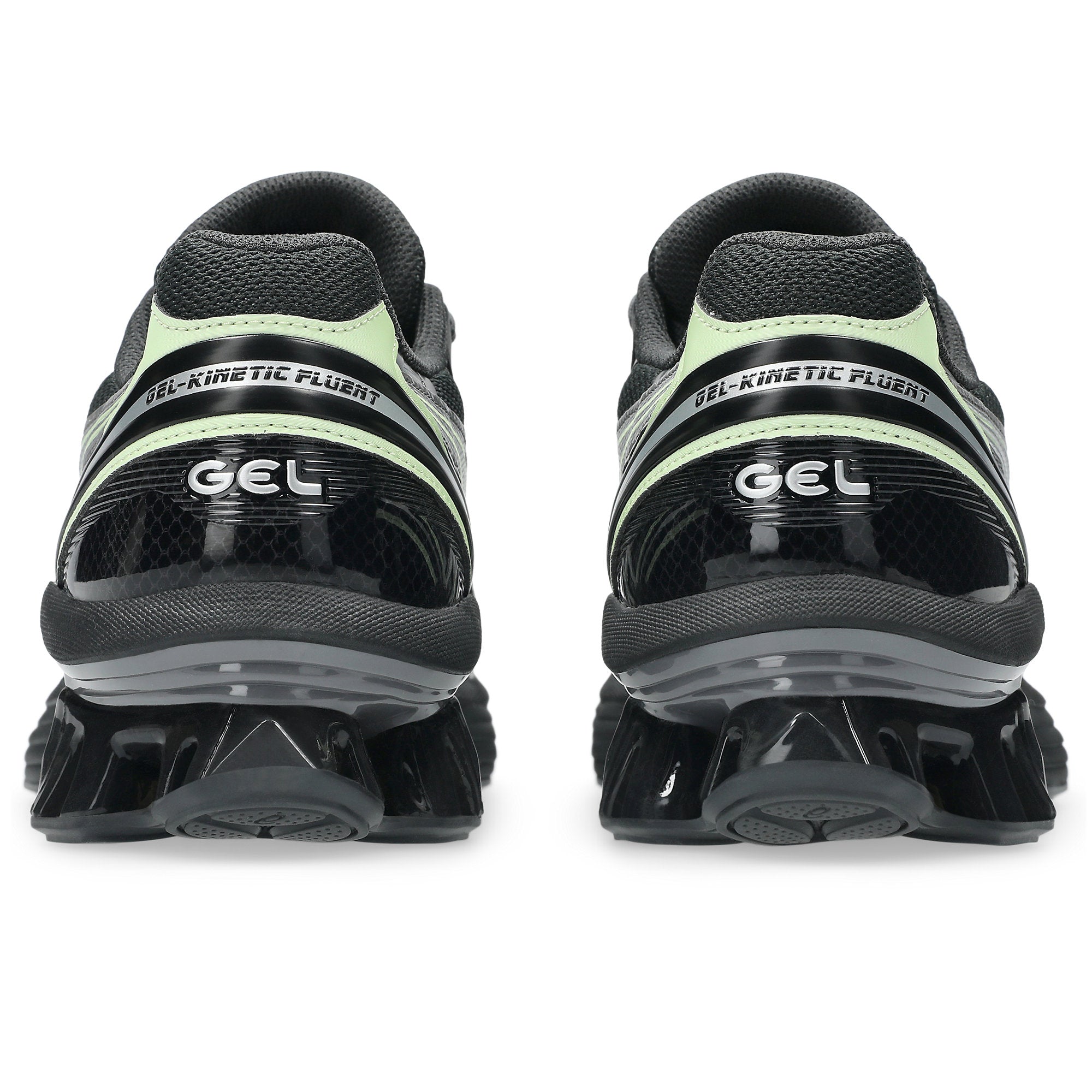 [1203A962-020] MENS ASICS GEL-KINETIC FLUENT 'GRAPHITE GREY ILLUMINATE YELLOW'