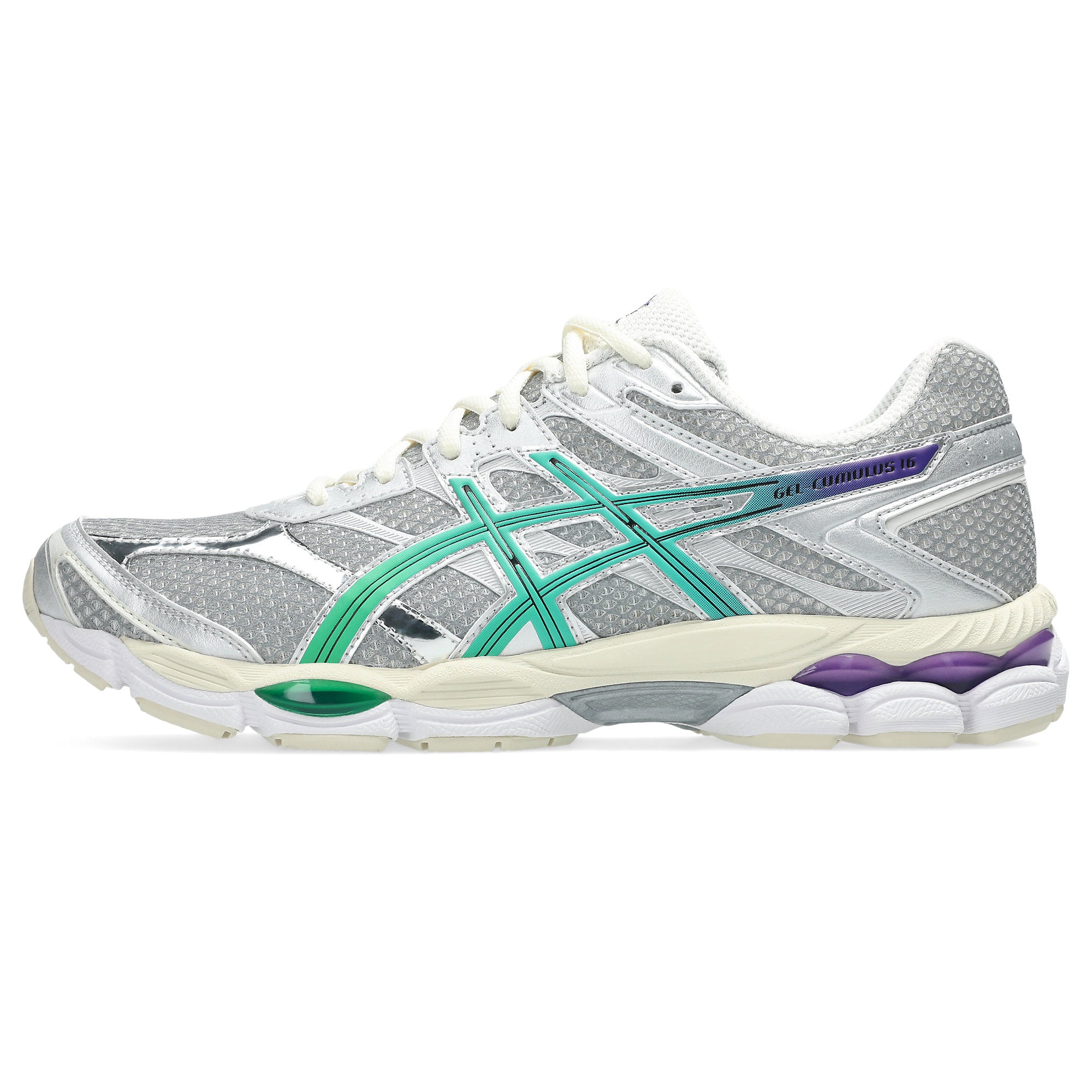[1203A990-100] MENS ASICS GEL-CUMULUS 16 'TOMO SUMMIT MALACHITE GREEN'