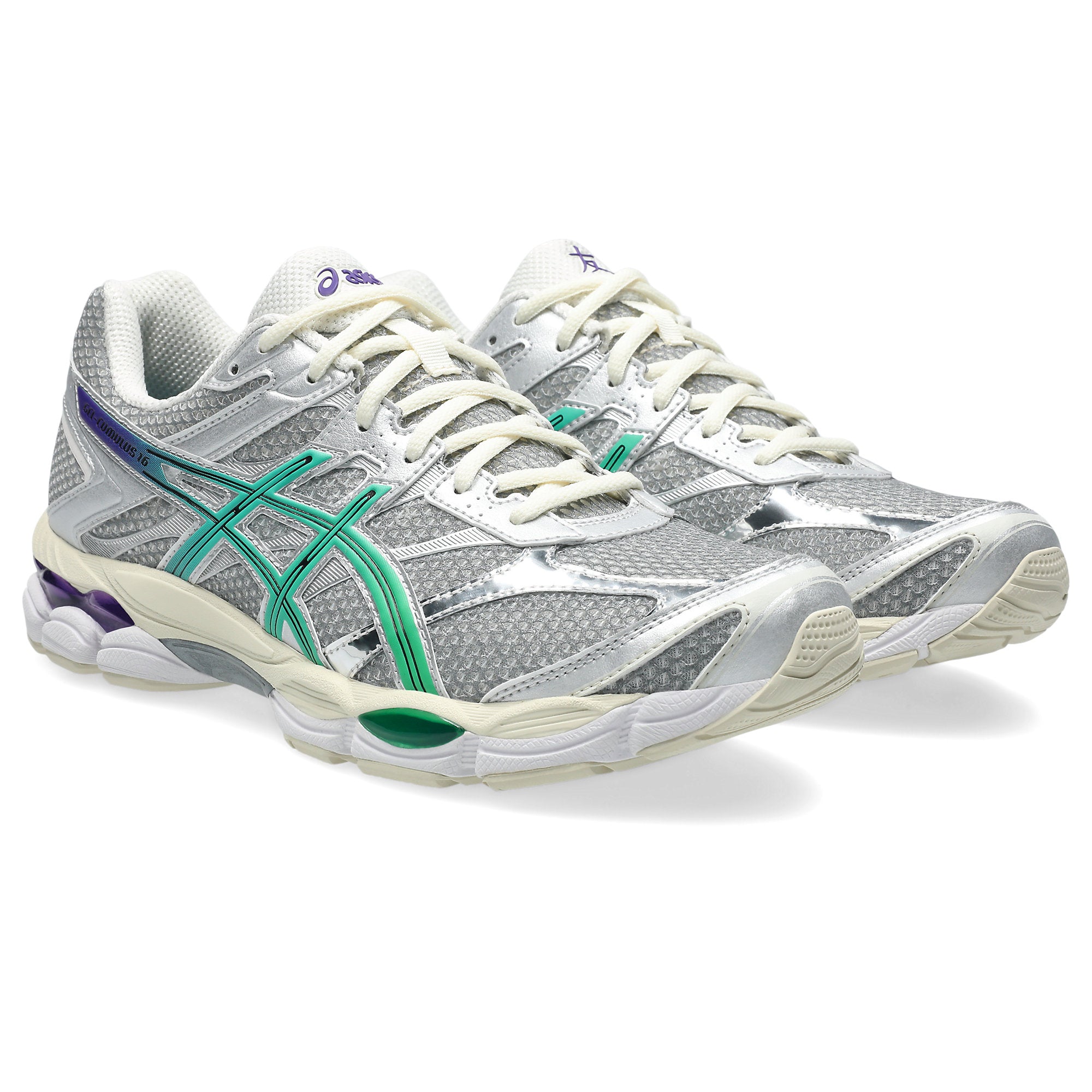 [1203A990-100] MENS ASICS GEL-CUMULUS 16 'TOMO SUMMIT MALACHITE GREEN'