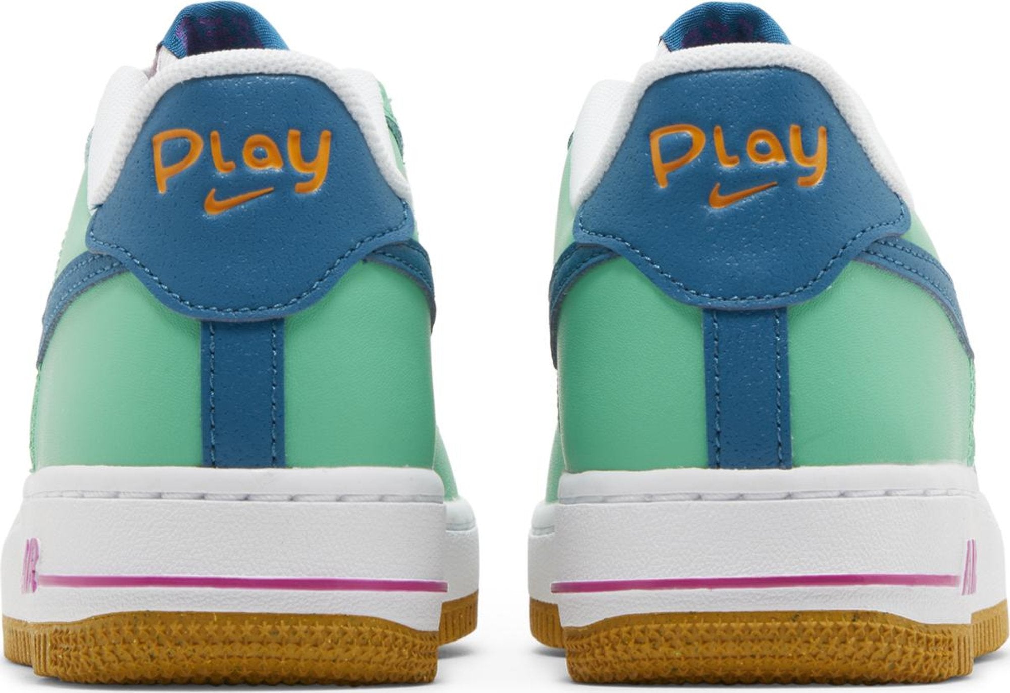 [FJ4613-100] Grade School Nike AIR FORCE 1 LOW LV8 'PLAY (GS)'