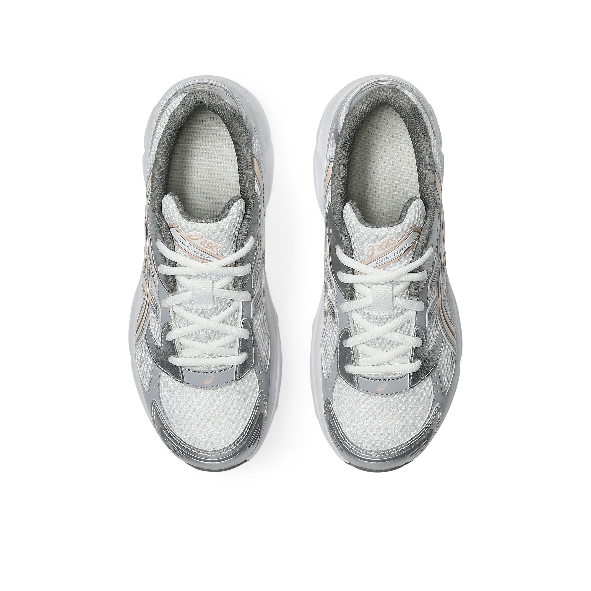[1204A169-101] GRADE SCHOOL ASICS GEL-1130 'WHITE PEARL PINK (GS)'