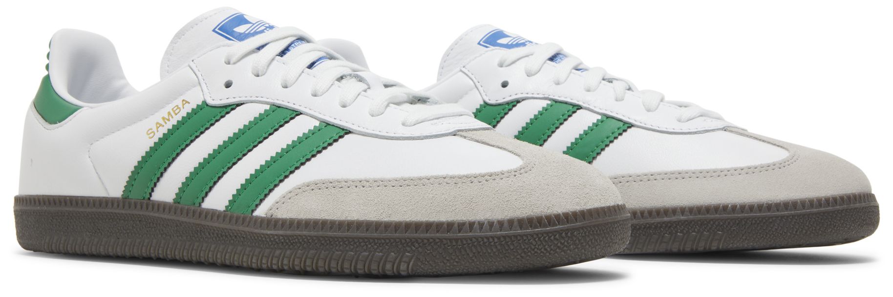 [IG1024] MENS ADIDAS SAMBA OG 'WHITE GREEN'