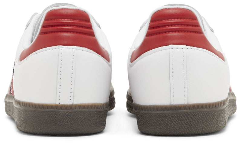 [IG1025] MENS ADIDAS SAMBA OG 'WHITE BETTER SCARLET'
