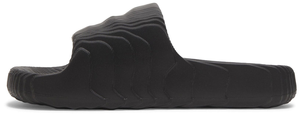 [ID4925] MENS ADIDAS ADILETTE 22 'BLACK SCARLET'
