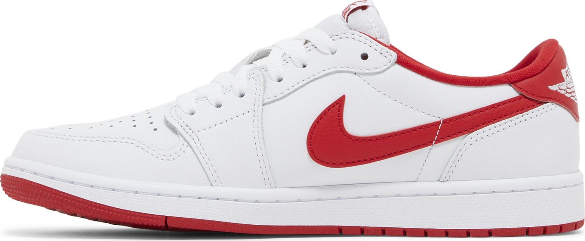 [CZ0790-161] Mens Air Jordan RETRO 1 LOW OG 'UNIVERSITY RED'