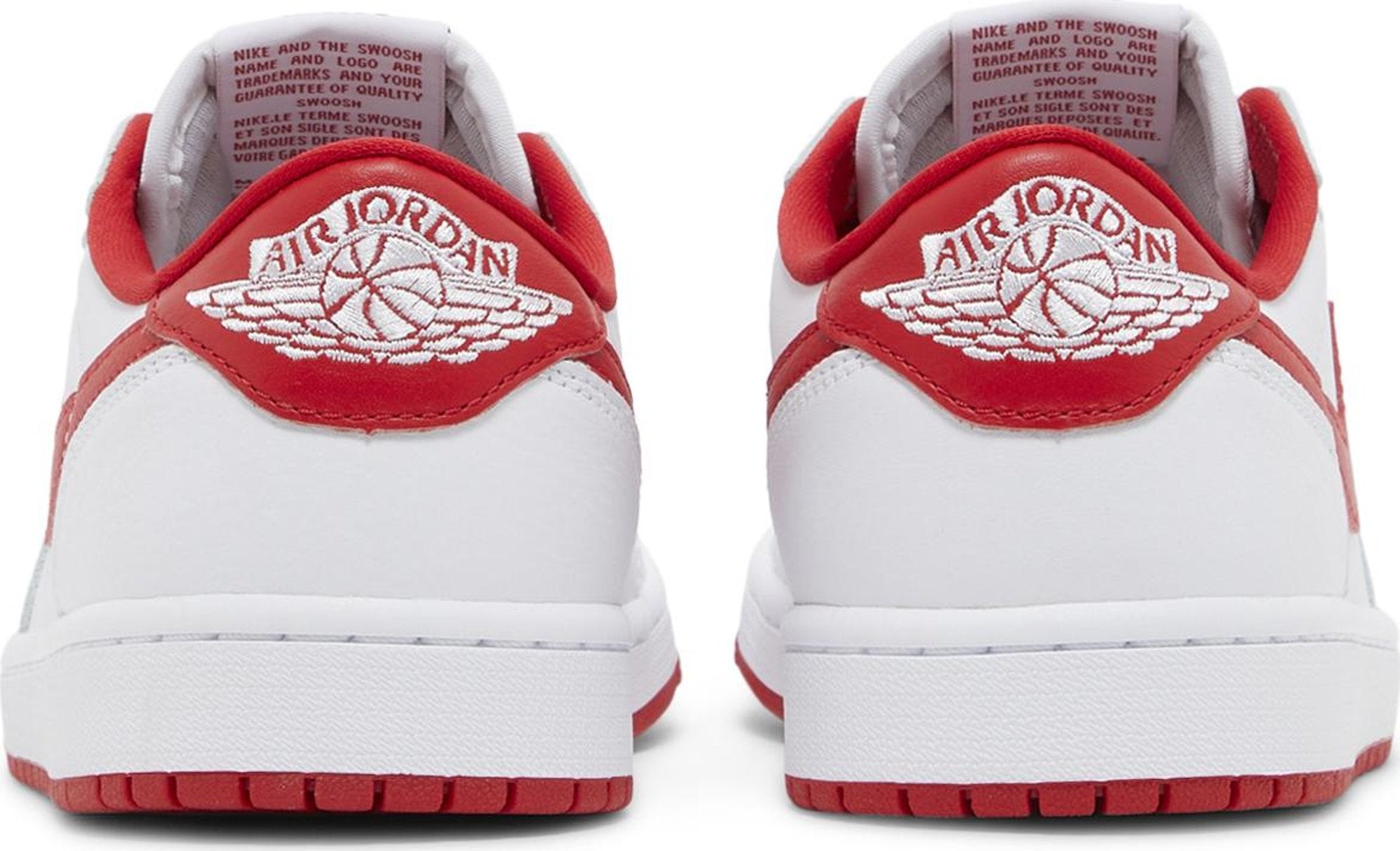 [CZ0790-161] Mens Air Jordan RETRO 1 LOW OG 'UNIVERSITY RED'