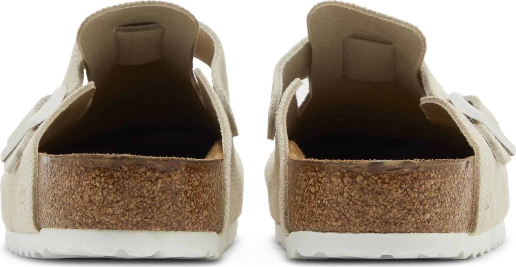[1019742] Mens Birkenstock Stussy Boston Suede 'Stussy Bone'