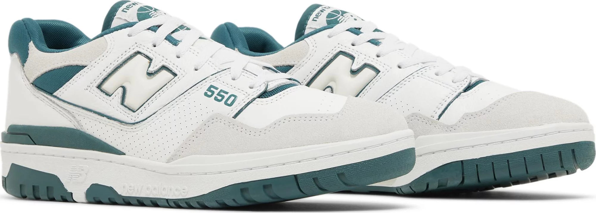 [BB550STA] Mens New Balance 550 'WHITE VINTAGE TEAL'