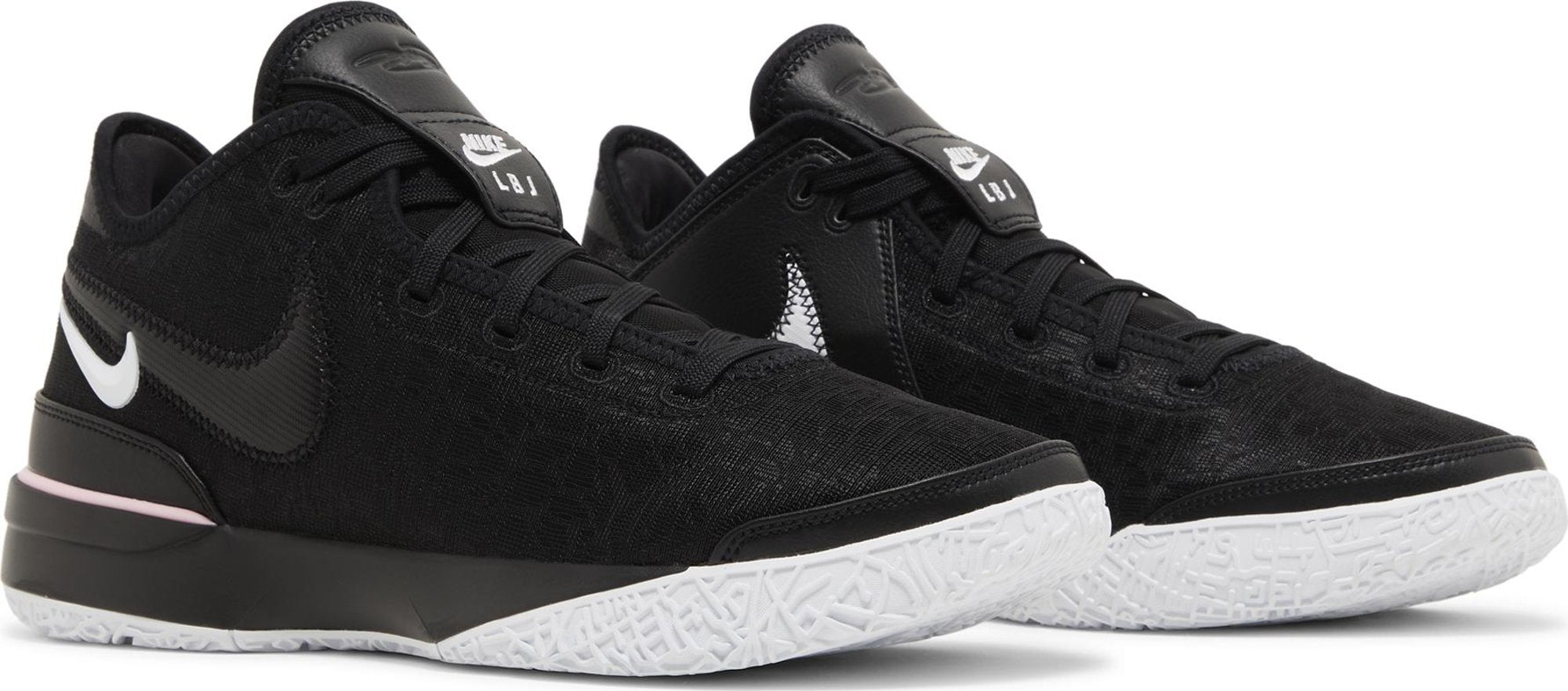 [DR8784-003] Mens Nike ZOOM LEBRON NXXT GEN 'BLACK WHITE MEDIUM SOFT PINK'
