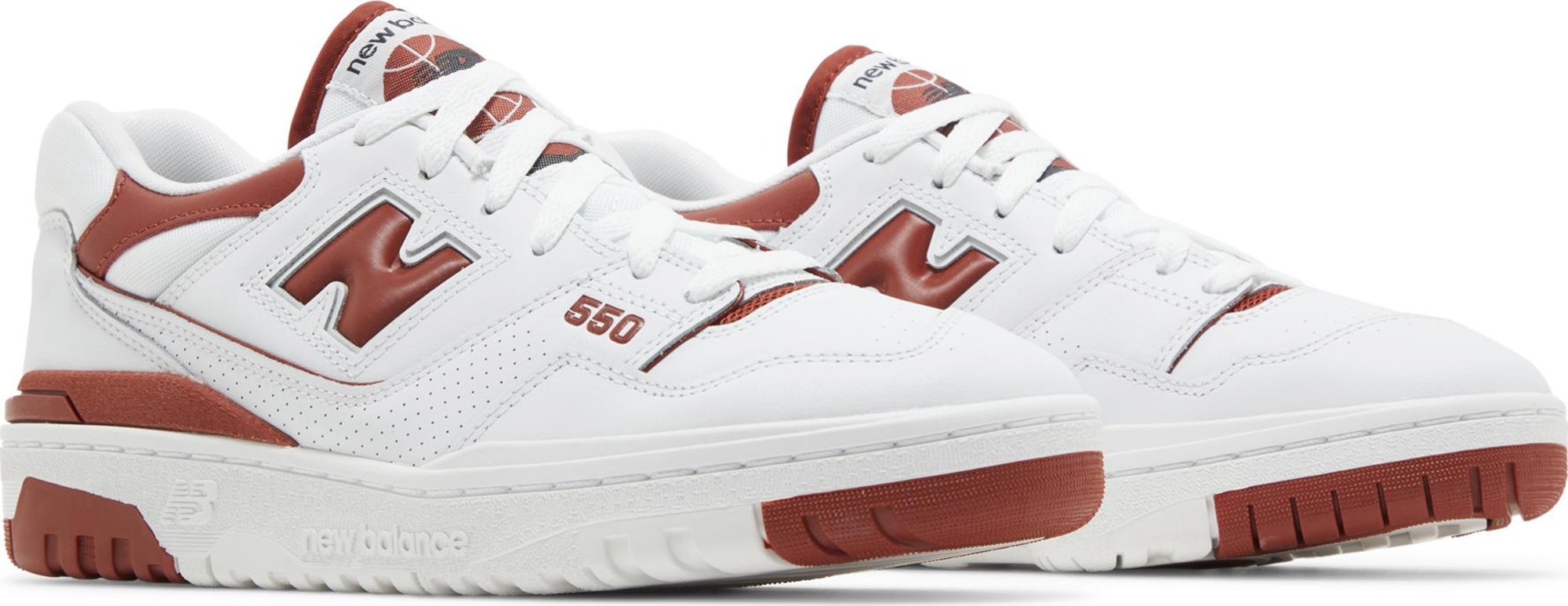 [BBW550BR] Womens New Balance 550 'BRICK RED'