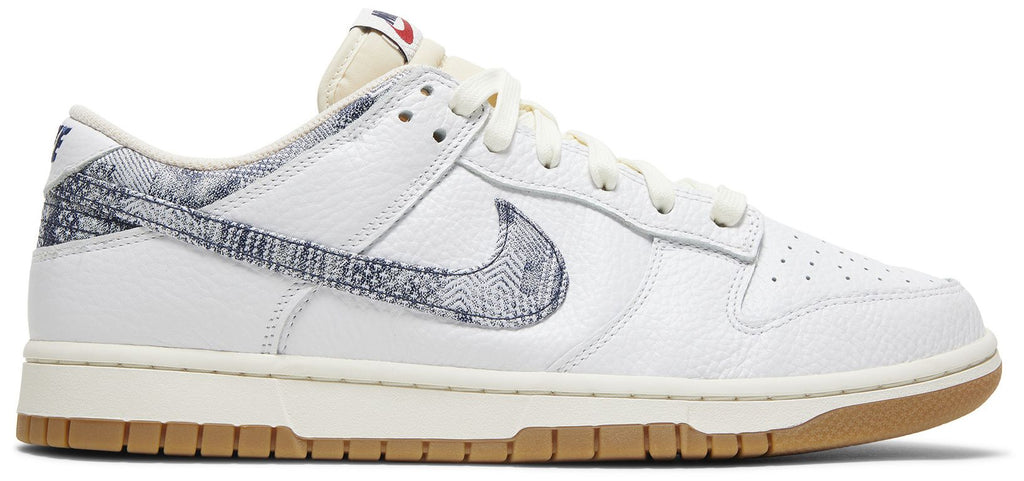 [FN6881-100] MENS NIKE DUNK LOW 'NEW AMERICANA WASHED DENIM'