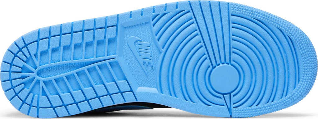 [553558-041] Mens Air Jordan RETRO 1 LOW 'BLACK UNIVERSITY BLUE'