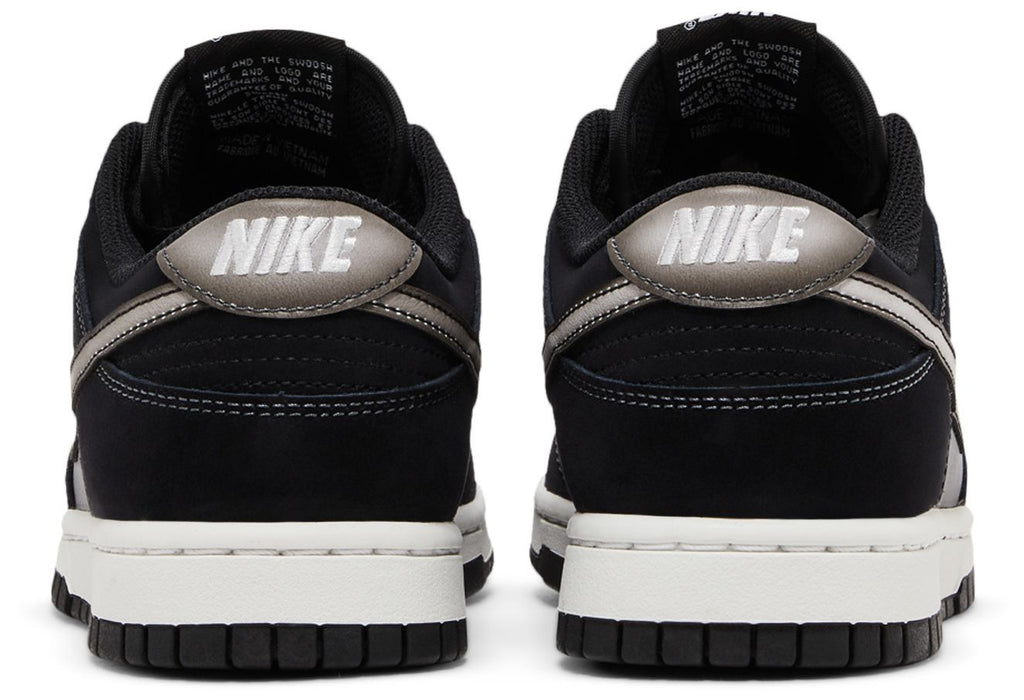 [FD6923-001] MENS NIKE DUNK LOW RETRO 'AIRBRUSH SWOOSH BLACK'