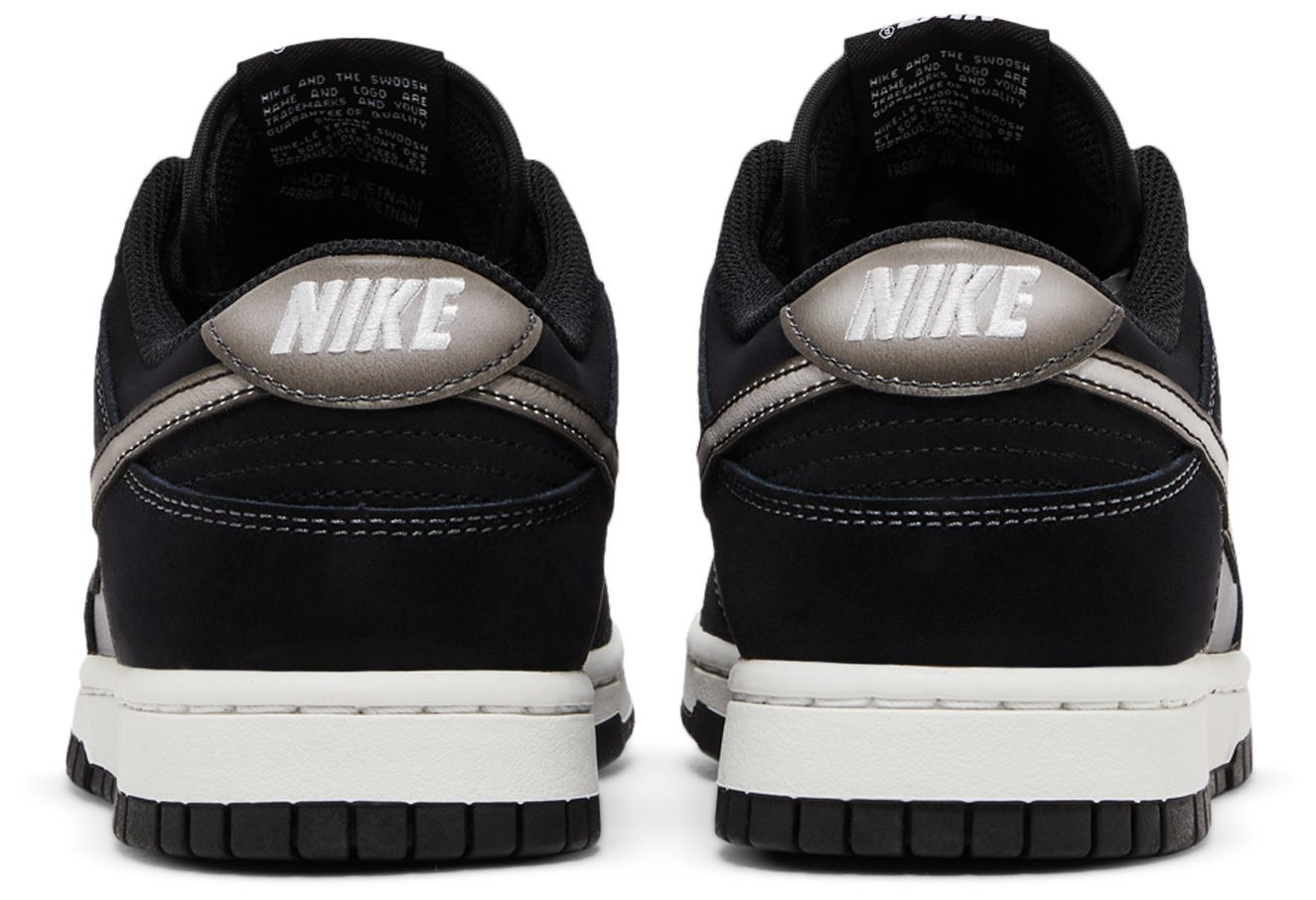 [FD6923-001] MENS NIKE DUNK LOW RETRO 'AIRBRUSH SWOOSH BLACK'