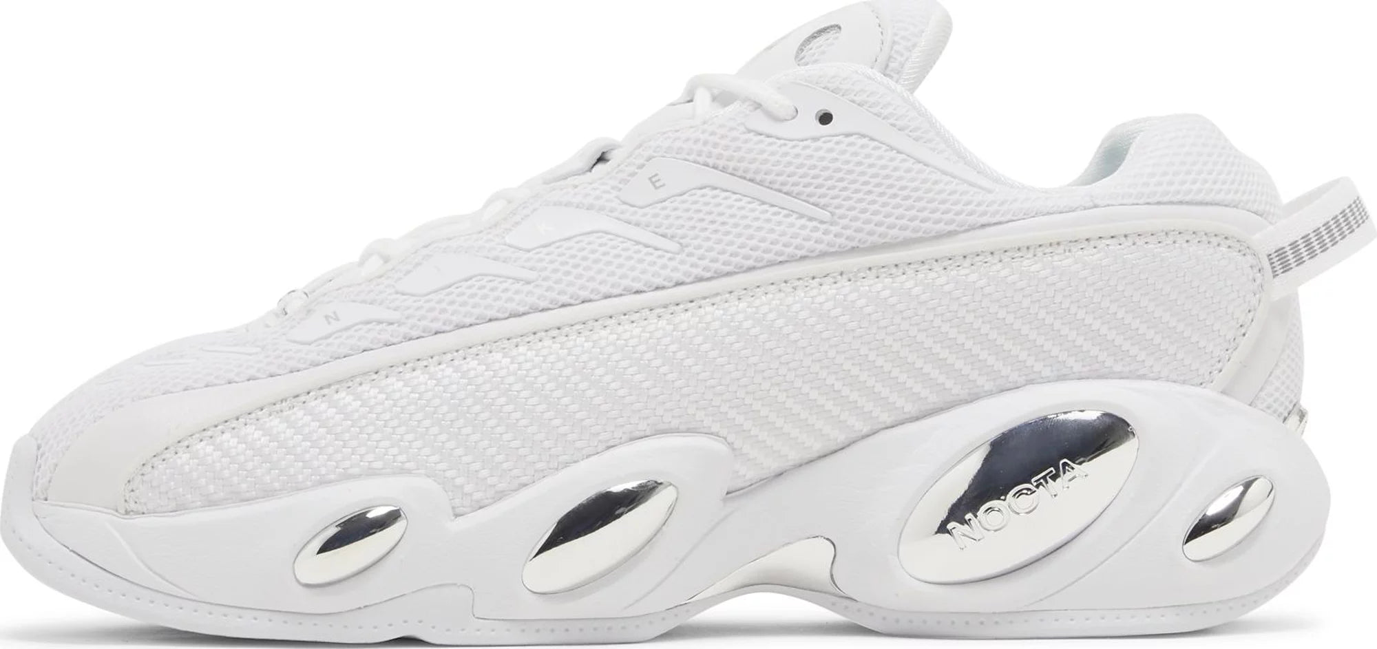 [DM0879-100] Mens Air Jordan NOCTA Glide 'Drake White Chrome'