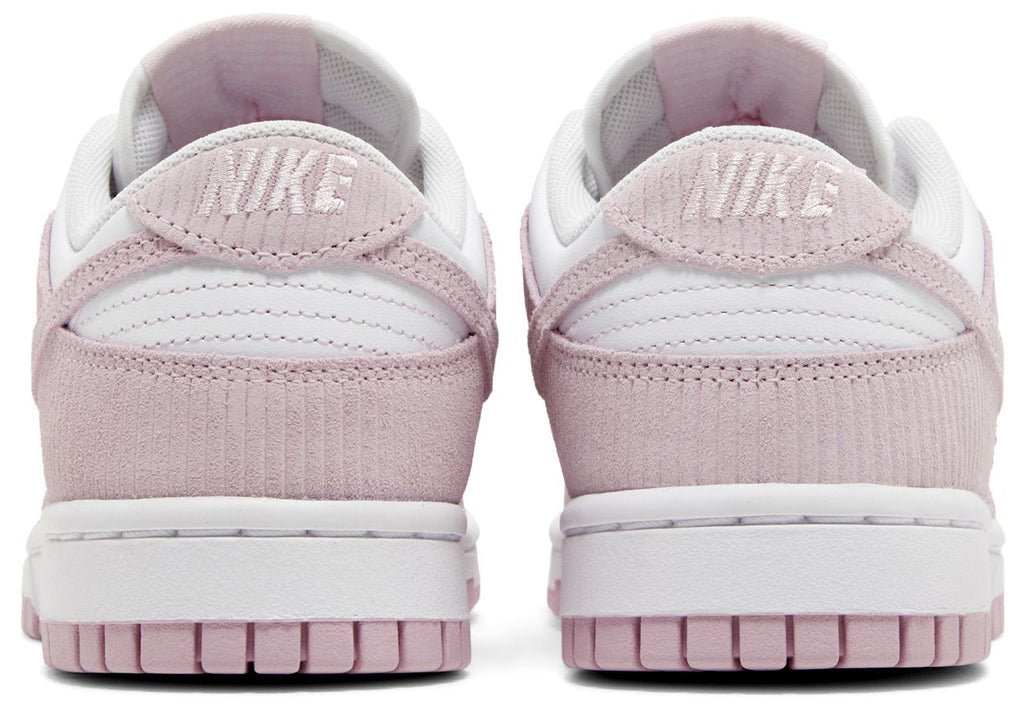 [FN7167-100] WOMENS NIKE DUNK LOW 'PINK CORDUROY'