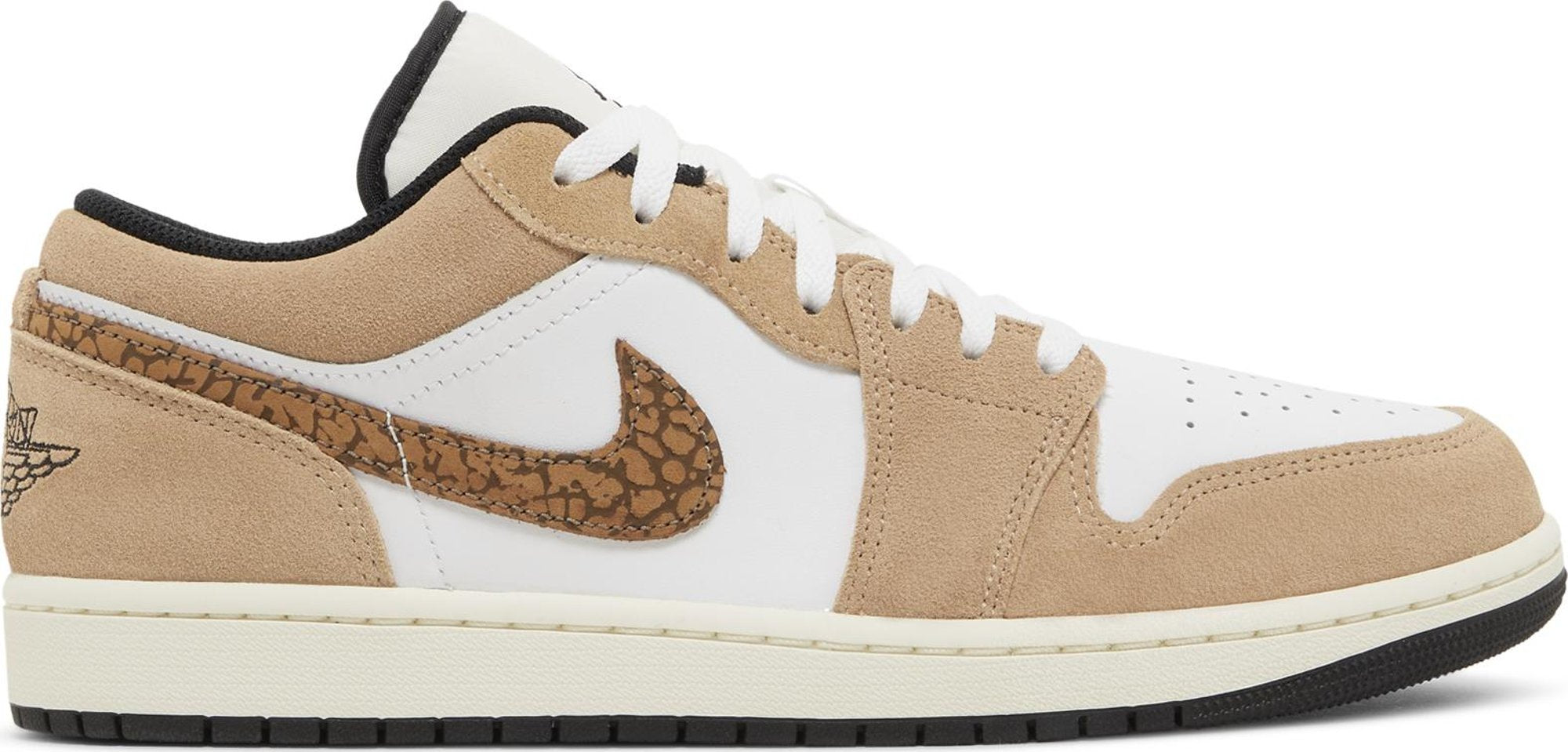 [DZ4130-201] Mens Air Jordan RETRO 1 LOW SE 'BROWN ELEPHANT'