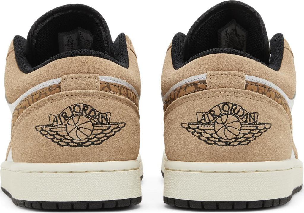 [DZ4130-201] Mens Air Jordan RETRO 1 LOW SE 'BROWN ELEPHANT'
