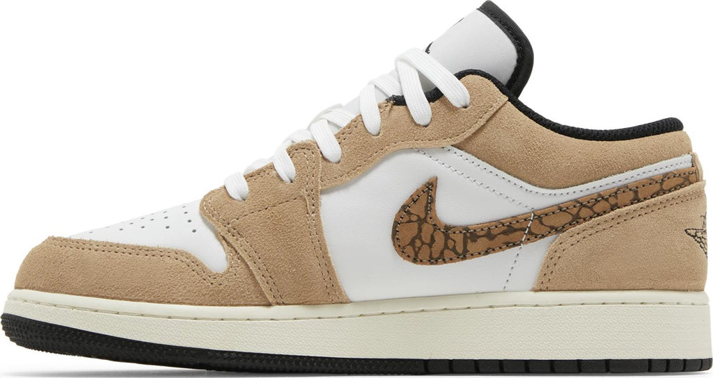 [DZ5368-201] Grade School Air Jordan RETRO1 LOW SE 'BROWN ELEPHANT (GS)'