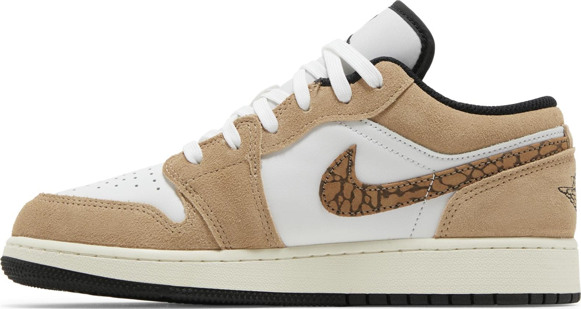 [DZ5368-201] Grade School Air Jordan RETRO1 LOW SE 'BROWN ELEPHANT (GS)'