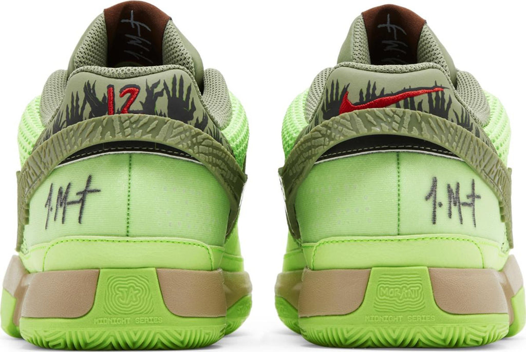 [FD6565-300] MENS NIKE JA 1 "ZOMBIE" - LIME BLAST/OIL GREEN-BLACK-HEMP