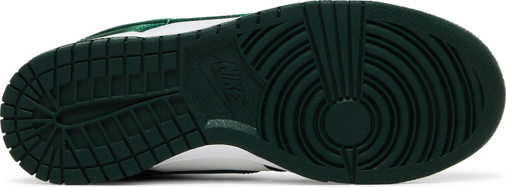 [DX5931-100] Womens Nike DUNK LOW 'MICHIGAN STATE SATIN'
