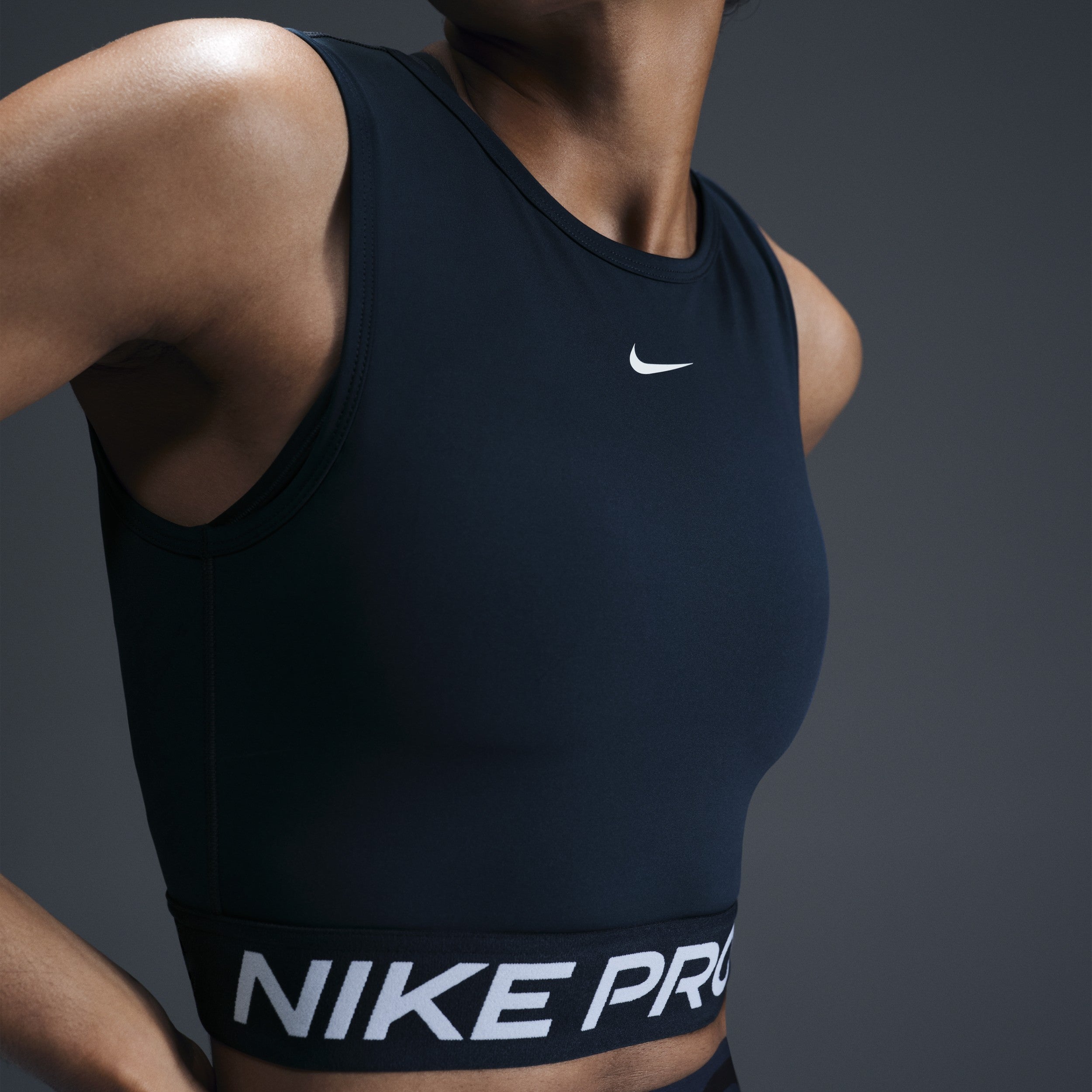 [FZ3615-478] Womens Nike PRO DRI-FIT CROPPED TANK TOP