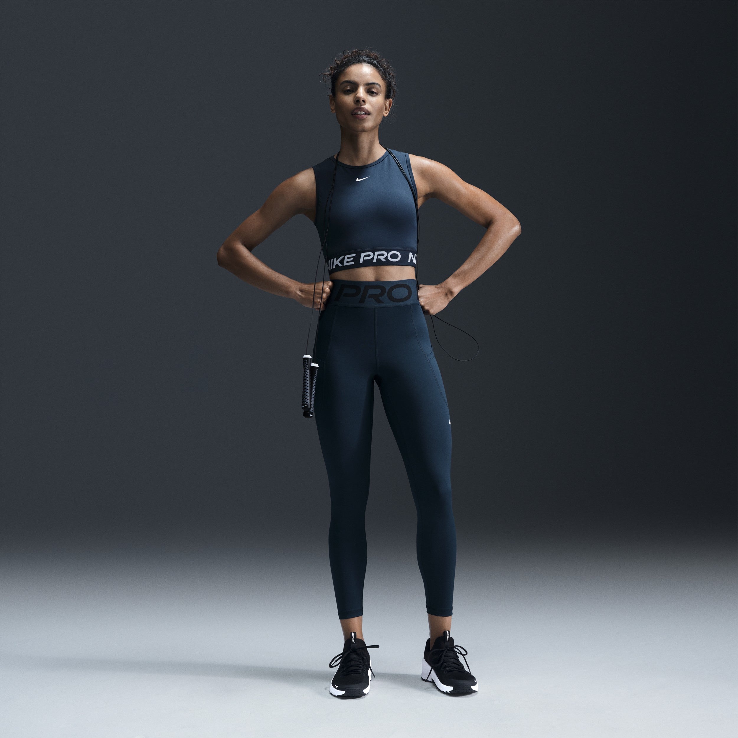 [FZ3615-478] Womens Nike PRO DRI-FIT CROPPED TANK TOP
