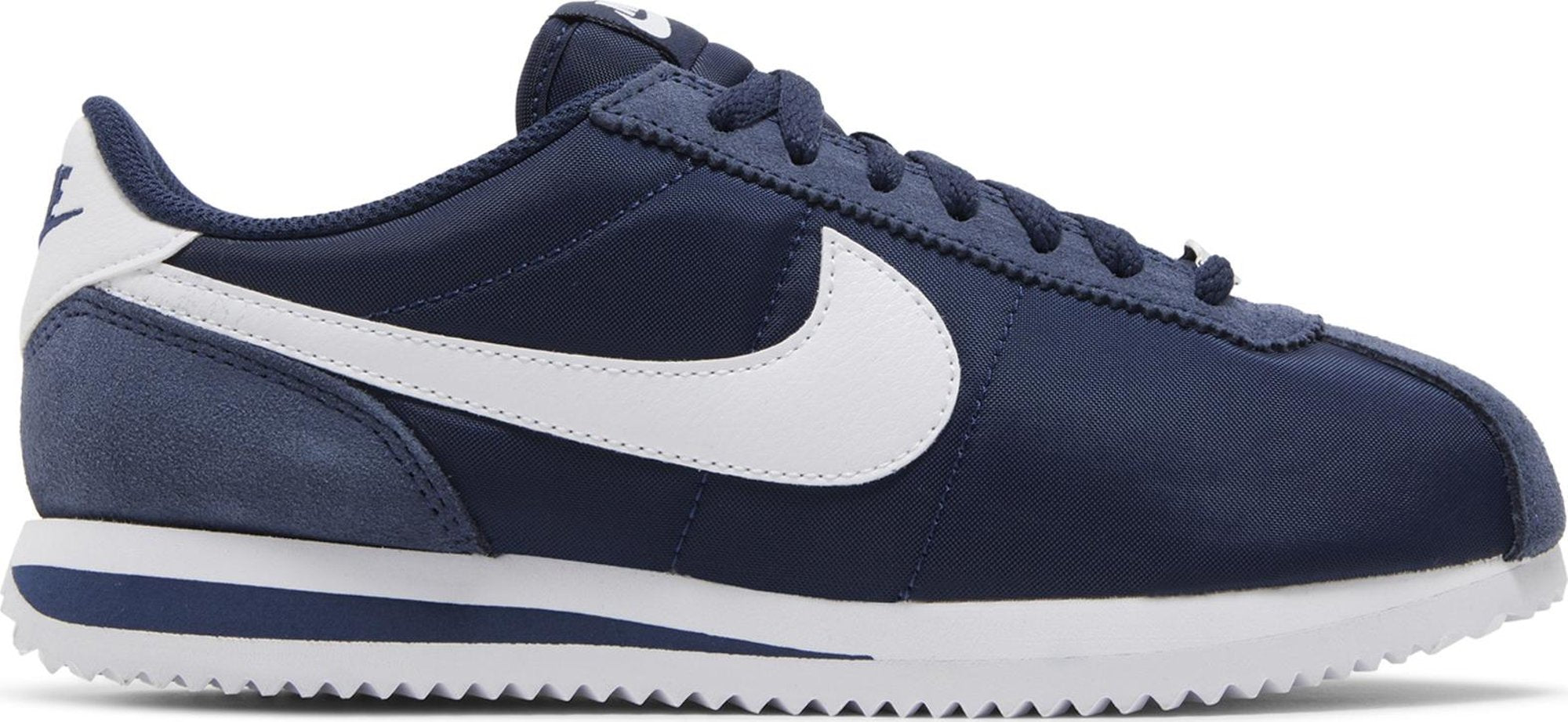 [DZ2795-400] Womens Nike CORTEZ 'NYLON MIDNIGHT NAVY WHITE'